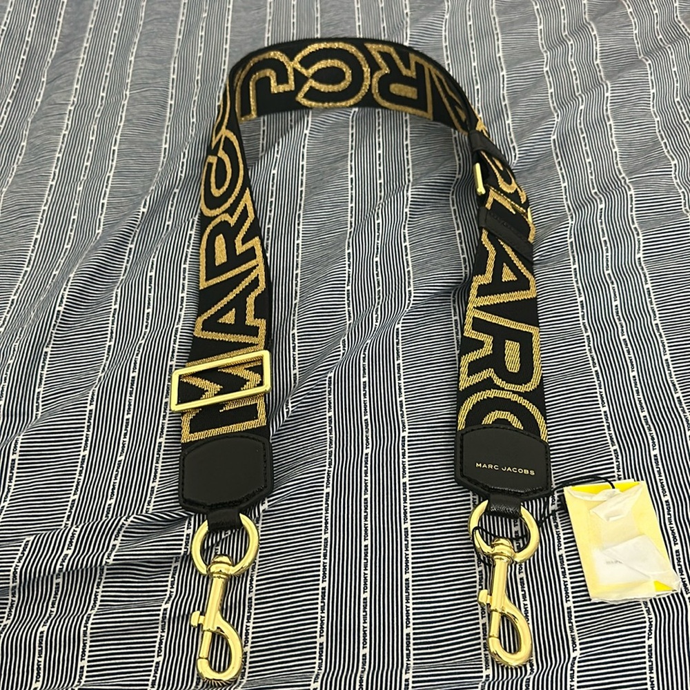 Marc Jacobs Logo Webbing Strap